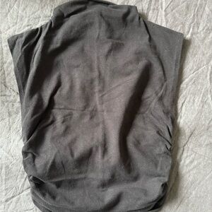 Reformation Charcoal Sleeveless Top